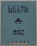 n.n - (BEDRIJF CATALOGUS - TRADE CATALOGUE) Electrical Thermometers List E30