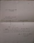 (zaanstreek). - Hierbij heb ik ondergeteekende Wed. C. Mats van de stadt de eer u te doen toekomen (..) 5% obligatien Nederland 1914. (zaanstreek). - Hierbij heb ik ondergeteekende Wed. C. Mats van de stadt de eer u te doen toekomen (..) 5% obligatien Nederland 1914.