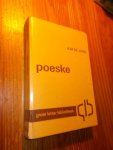 JONG, A.M. DE, - Poeske.