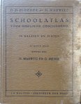 Bleeker, G.H. en Marwitz, H. - Schoolatlas voor bijbelsche geschiedenis in kaarten en platen, voor het onderwijs op scholen en voor catechisaties