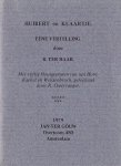Haar, B. ter - Huibert en Klaartje. Eene vertelling