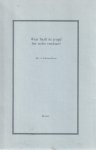Rutten-Roos, A. - Waar haalt de jeugd het recht vandaan? - Rede 1992