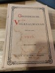 - groningsche volksalmanak 1916 - groningsche volksalmanak 1916