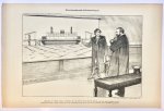 Braakensiek, Johan (1858-1940) - [Original lithograph/lithografie by Johan Braakensiek] Noordzeekanaal-belemmeringen, 6 November 1905, 1 pp.