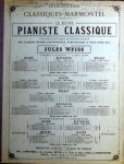 Mozart, W.A.: - Le jeune pianiste classique. Introduction aux Classiques-Marmontel. Par Jules Weiss. Troisième collection à quatre mains, Mozart: 13. Allegro de la Sonate en fa. Jules Weiss
