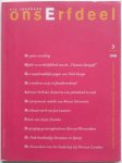 Deleu Jozef, Niessen Frits, Devoldere Luc, e.a. - Ons Erfdeel Algemeen Nederlands tweemaandelijks Cultureel Tijdschrift 41e jaargang 1998 nummer 3