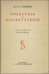 OVERDIEP, G.S. - VOLKSTAAL EN DIALEKTSTUDIE. OVERDIEP, G.S. - VOLKSTAAL EN DIALEKTSTUDIE.