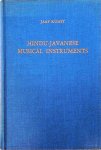 Kunst, Jaap - Hindu-Javanese Musical Instruments