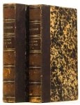 PROUDHON, P.J. - La guerre et la paix. Recherches sur le principe et la constitution de droit des gens. Complete in 2 volumes.