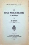 R. Verheyen - Les Rapaces diurnes et nocturnes de Belgique