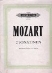 Mozart Wolfgang Amadeus - @ Sonatines Blockflote (violine) und klavier