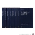 Luther, M. / Albert Leitzmann, Otto Clemen (eds.). - Martin Luther. Werke in Auswah. Unter Mitwirkung von Albert Leitzmann herausgegeben von Otto Clemen. [Photomechanischer Nachdruck].