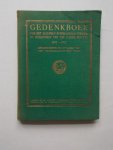 RED.- - Gedenkboek van het Algemeen Nederlandsch Verbond bij gelegenheid van zijn 25-jarig bestaan. 1898-1923.