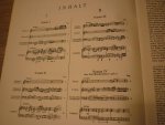 Bach; J. S. (1685-1750) - Trio Sonaten II Score and parts