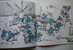  - plakken en kleuren met de Smurfen