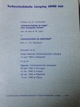 Redactie - Verkeerstechnische Leergang ANWB 1965. Verslag van de voordrachten gehouden te Amsterdam op 14 april 1965