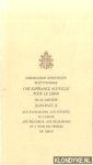 Jean-Paul II - Exhortation apostolique post-synodale. Une Espérance nouvelle pour le Liban de sa saintete Jean-Paul II