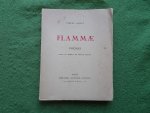 Rodet, Pierre - FLAMMAE Poèmes. Avec un dessin de Marcel Azéma