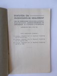 - STATUTEN en HUISHOUDELIJK REGLEMENT vd Onderlinge Brandwaarborgmaatschappij GIESSEN-NIEUWKERK en Omstereken 1912