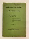 M.W.F. Treub - Vrijhandel en bescherming voor Nederland
