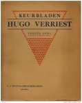 VERRIEST, HUGO. - Keurbladen eerste deel.