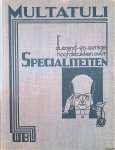 Multatuli - Duizend-en-eenige hoofdstukken over specialiteiten