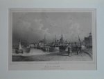 Harlingen. - Harlingen. Van het Zuiderhavenhoofd gezien.