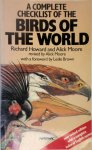 Richard Howard, Alick Moore - A Complete Checklist of the Birds of the World