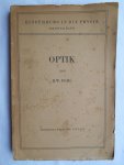 Pohl, R.W. - Einführung in die Optik. Pohl, R.W. - Einführung in die Optik.