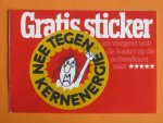 Sticker - Nee tegen Kernenergie & antwoordkaart Sticker - Nee tegen Kernenergie & antwoordkaart