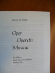 Renner Hans - Oper Operette Musical  - Ein Fuhrer durch das Musiktheater unserer Zeit-