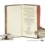 Arsenio a S. Roberto, P. F. - Antilogiae sive Contradictiones Apparentes S. Scripturae a Sanctis Patribus et Diversis Interpretibus Expositae In Breviorem & Faciliorem Methodum Collecta. Editio Tertia Aucta & correcta.