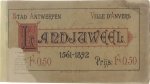 Stad Antwerpen - Landjuweel : 1561-1892.