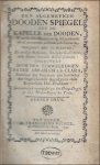 ABRAHAM a S. CLARA - Den algemeynen dooden spiegel oft de kapelle der dooden .. derden druk ABRAHAM a S. CLARA - Den algemeynen dooden spiegel oft de kapelle der dooden .. derden druk