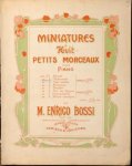 Bossi, Enrico: - Miniatures. Huit petits morceaux pour piano. Op. 124. No. 2: Chitarrata