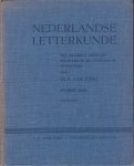 Jong, Dr. A.J. de - Nederlandse letterkunde. Een inleiding voor het middelbaar en gymnasiaal onderwijs. Deel 2