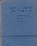 Jong, Dr. A.J. de - Nederlandse letterkunde. Een inleiding voor het middelbaar en gymnasiaal onderwijs. Deel 2