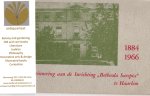 Oostenrijk, C. J. - Herinneringen aan de Inrichting "Bethesda-Sarepta" te Haarlem (1884-1966)