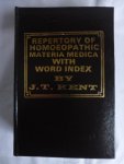 J.T. Kent - Repertory of Homeopathic Materia Medica with word index.