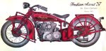  - INDIAN SCOUT 37 - de tweecilinder (series 101) - fraaie kleurenafbeelding op A3-formaat - wordt in koker toegezonden, incl. verzendkosten