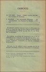 N/A. - TIJDSCHRIFT VOOR GESCHIEDENIS EN FOLKLORE.  7e jaargang - 1e afl -  blz 20