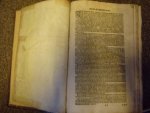 JOSEPHUS, FLAVIUS - Flavii Iosephi hooghberoemde Joodsche historien ende boecken. Noch Egesippus Vande ellendighe verstoringe der stadt Ierusalem. Van nieus met schone figuren verciert ende met nootwendige anteikeningen en sumarien verrijckt.