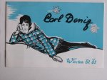 Reclamefolder - Carl Denig Winter