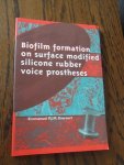 Everaert, Emmanuel P.J.M. - Biofilm formation on surface modified silicone rubber voice prostheses