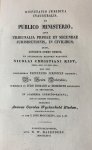 Wyckerheld Bisdom, Anneus Carolus, uit Leiden - Disputatio juridica inauguralis de publico ministerio [...] Leiden H.W. Hazenberg 1836