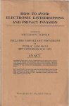 Turner, William W. - How to Avoid Electronic Eavesdropping and Privacy Invasion.