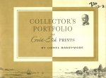 Barrymore, Lionel - Collector's Portfolio of Gold-Etch Prints