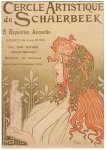 PRIVAT-LIVEMONT, Georges - Cercle Artistique de Schaerbeek, 5e Exposition Annuelle. (Fraaie art-nouveau!).