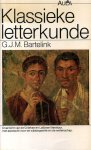 Bartelink, G.J.M. - Klassieke letterkunde.