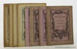 De Bry, Ehrmann, Preisler, Habert-Dys, Mitelli - Bibliothèque d'Éducation Artistique. Première Série, No 1-9. La Bibliothèque... sera formée par une série d'albums où sont reproduits en fac-similé des motifs de décoration dus aux Petits Maîtres, tel que , pour No 1: Th. de Bry (1528-1...